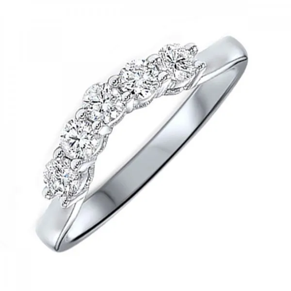 D. Geller Collection 14K Diamond Contoured Band D. Geller & Son Jewelers Kennesaw, GA