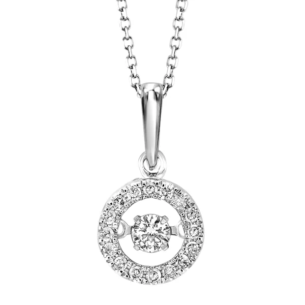 D. Geller Collection 10K Diamond Circle Necklace D. Geller & Son Jewelers Atlanta, GA