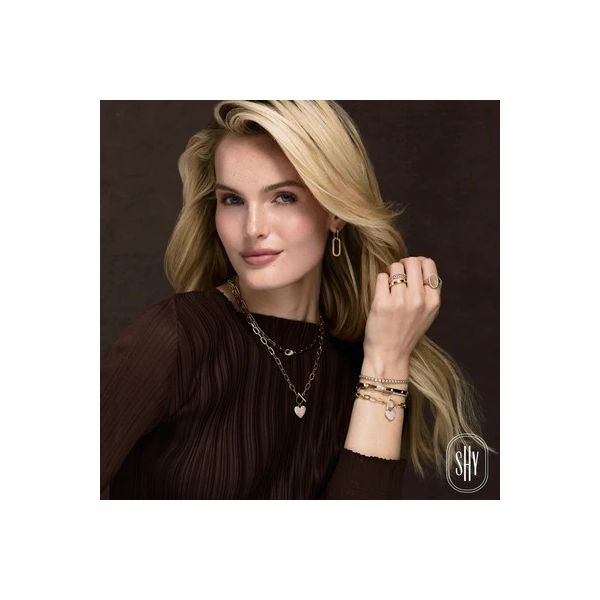 Shy Creation 14K Diamond Fashion Earrings Image 2 D. Geller & Son Jewelers Kennesaw, GA