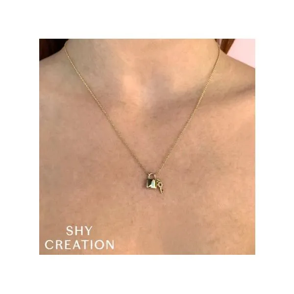 Shy Creation 14K Diamond Fashion Necklace Image 2 D. Geller & Son Jewelers Atlanta, GA