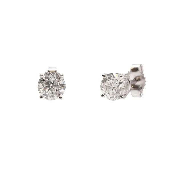 D. Geller Collection 14K 1ctw Round Diamond Studs Image 2 D. Geller & Son Jewelers Atlanta, GA