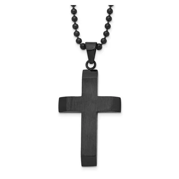D. Geller Collection Stainless Steel Cross Necklace D. Geller & Son Jewelers Kennesaw, GA