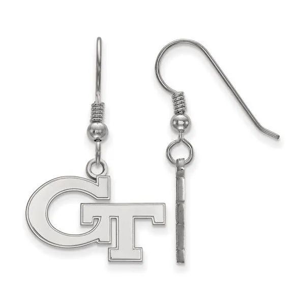 D. Geller Collection Sterling Silver Georgia Tech Earrings D. Geller & Son Jewelers Atlanta, GA