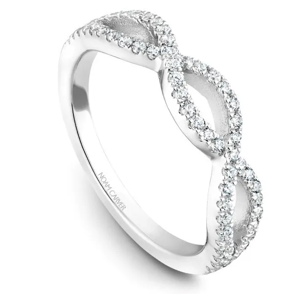 Noam Carver 14K Diamond Stackable Band D. Geller & Son Jewelers Kennesaw, GA
