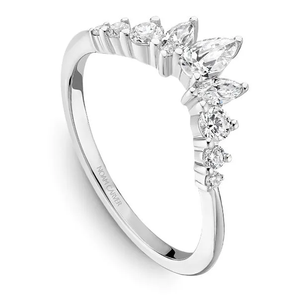 Noam Carver 14K Diamond Contoured Band D. Geller & Son Jewelers Kennesaw, GA