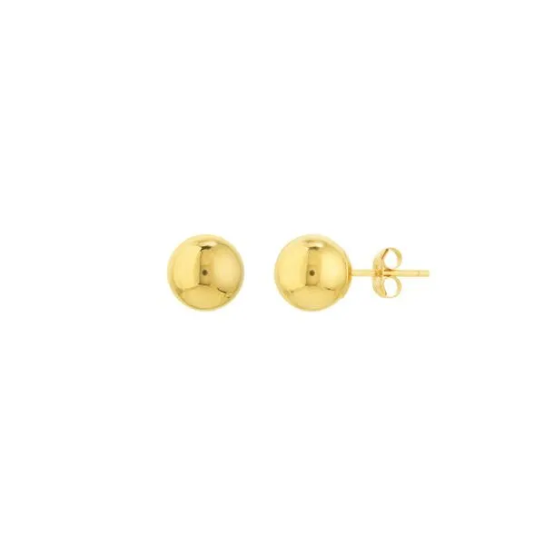 Midas 14K Ball Stud Earrings D. Geller & Son Jewelers Kennesaw, GA