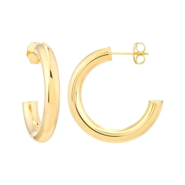 Midas 14K Hoop Earrings D. Geller & Son Jewelers Atlanta, GA