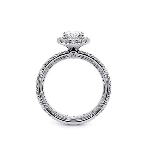 Verragio 14K Diamond Halo Engagement Ring Image 2 D. Geller & Son Jewelers Kennesaw, GA