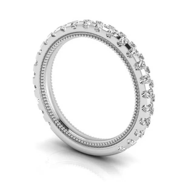 Verragio Platinum Diamond 3/4 Eternity Band D. Geller & Son Jewelers Atlanta, GA