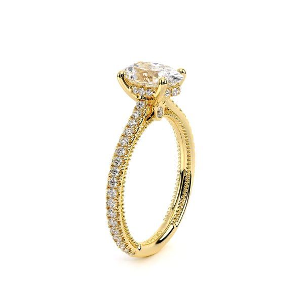 Verragio 14K Diamond Halo Engagement Ring Image 2 D. Geller & Son Jewelers Kennesaw, GA