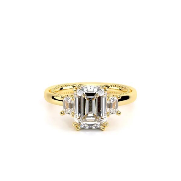 Verragio 14K Diamond Three Stone Engagement Ring D. Geller & Son Jewelers Kennesaw, GA