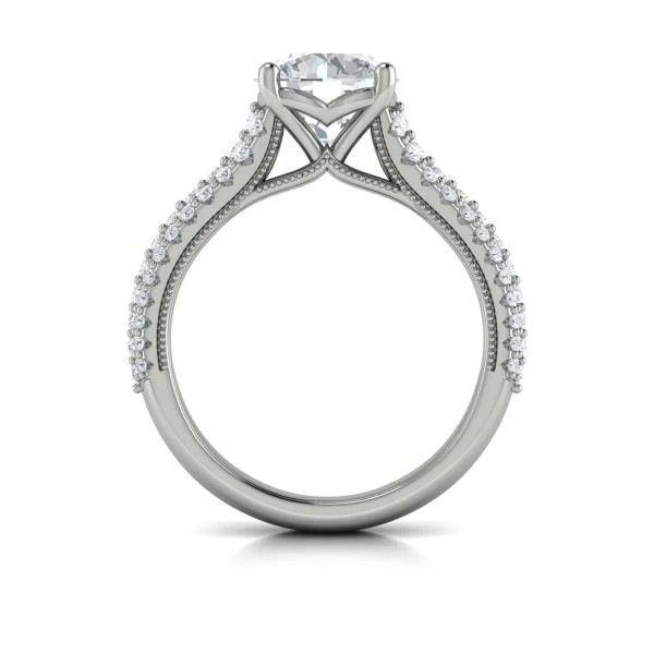 Vlora 14K Diamond Engagement Ring Image 2 D. Geller & Son Jewelers Kennesaw, GA