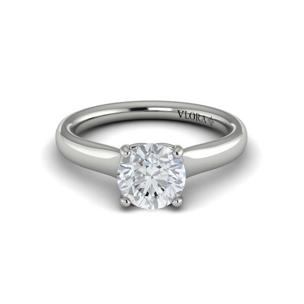 Vlora 14K Solitaire Engagement Ring Image 2 D. Geller & Son Jewelers Kennesaw, GA