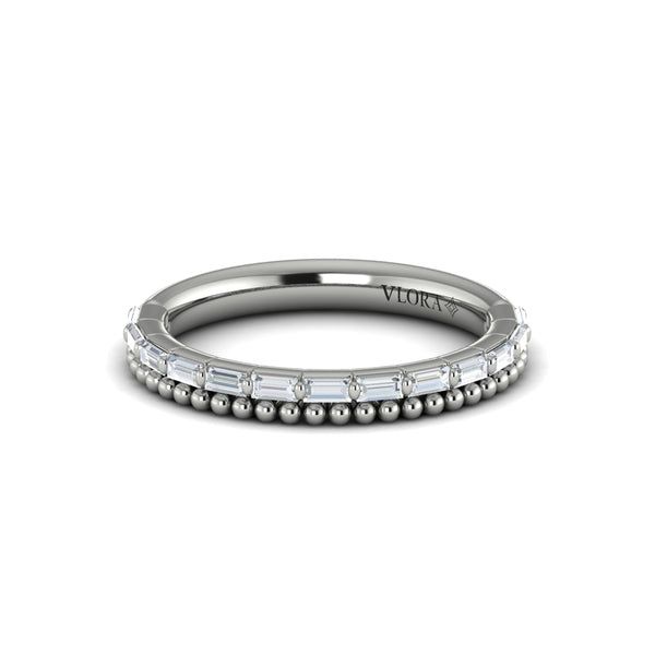 Vlora 14K Diamond Double Row Band D. Geller & Son Jewelers Kennesaw, GA