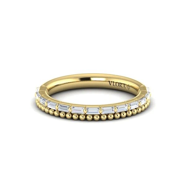 Vlora 14K Diamond Double Row Band D. Geller & Son Jewelers Kennesaw, GA