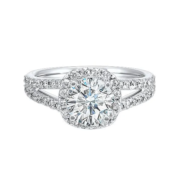 D. Geller Collection 14K Diamond Halo Engagement Ring D. Geller & Son Jewelers Kennesaw, GA