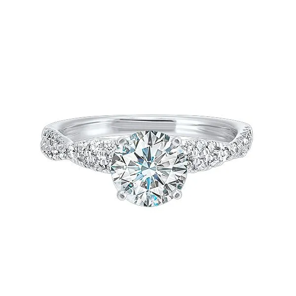 D. Geller Collection 14K Diamond Twist Engagement Ring D. Geller & Son Jewelers Atlanta, GA