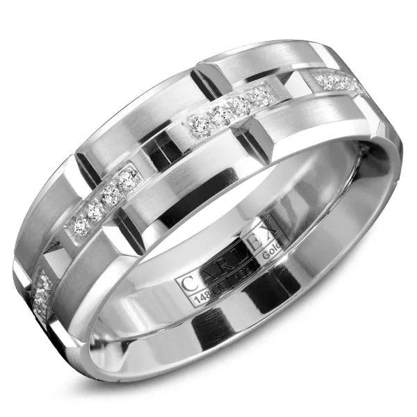 Carlex 14K Diamond Gents Band D. Geller & Son Jewelers Kennesaw, GA