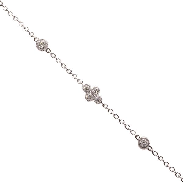 D. Geller Collection 14K Diamond Flower Bracelet D. Geller & Son Jewelers Kennesaw, GA