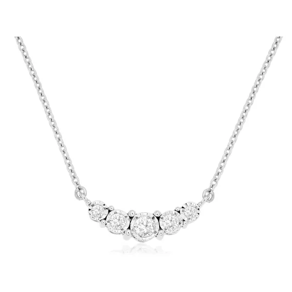 D. Geller Collection 14K Diamond Necklace D. Geller & Son Jewelers Kennesaw, GA
