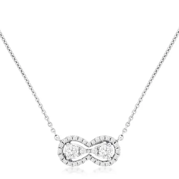 D. Geller Collection 14K Diamond Infinity Necklace D. Geller & Son Jewelers Kennesaw, GA