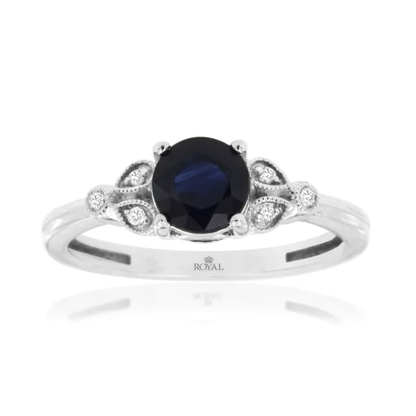 D. Geller Collection 14K Diamond and Sapphire Ring D. Geller & Son Jewelers Kennesaw, GA