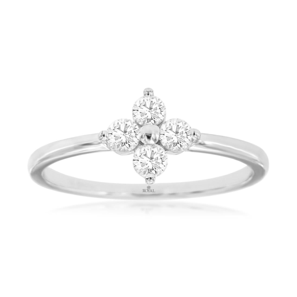 D. Geller Collection 14K Diamond Flower Ring D. Geller & Son Jewelers Kennesaw, GA