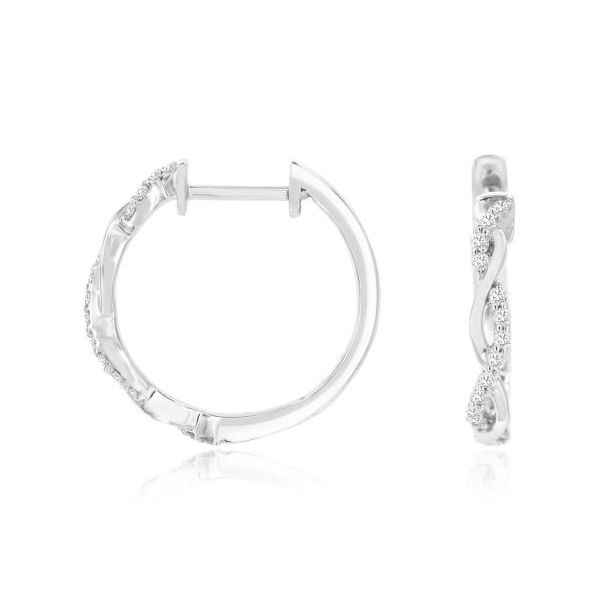 D. Geller Collection 14K Diamond Hoops D. Geller & Son Jewelers Kennesaw, GA