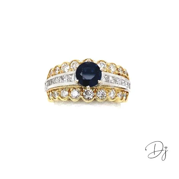 Estate Sapphire Ring  Diamond Jewelers Gulf Shores, AL