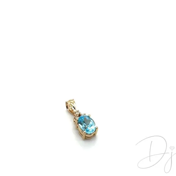Estate Blue Topaz Pendant Diamond Jewelers Gulf Shores, AL