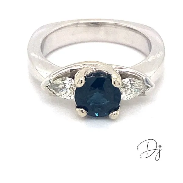 Estate Sapphire and Diamond Ring Diamond Jewelers Gulf Shores, AL