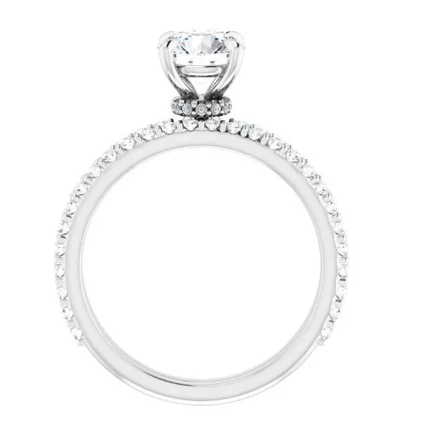 Diamond Semi-Mount Ring Image 2 Diamond Jewelers Gulf Shores, AL