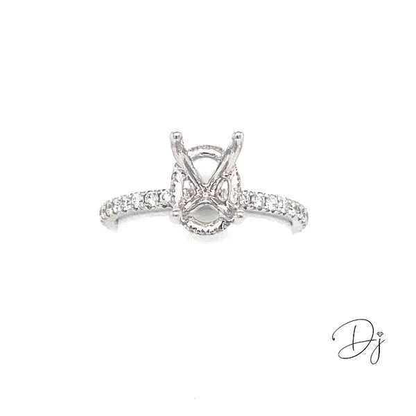Diamond Semi-Mount Ring Image 3 Diamond Jewelers Gulf Shores, AL