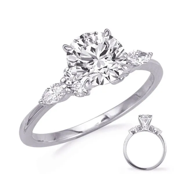 Diamond Semi-Mount Ring Diamond Jewelers Gulf Shores, AL