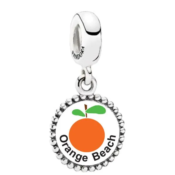 PANDORA ORANGE BEACH DANGLE CHARM Diamond Jewelers Gulf Shores, AL