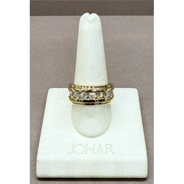 Men's Diamond Wedding Band Image 2 Diamonds by Johar Mission Viejo, CA