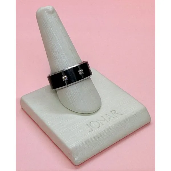 Men's Diamond Wedding Band Image 2 Diamonds by Johar Mission Viejo, CA