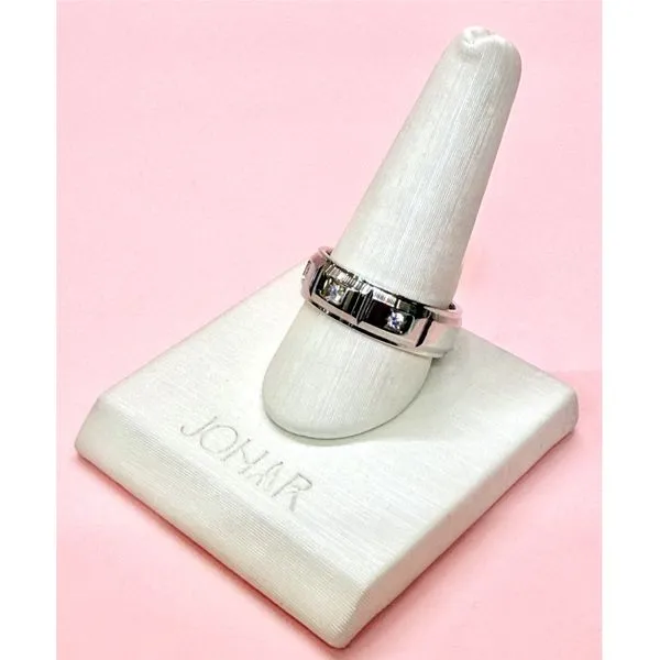 Men's Diamond Wedding Band Image 3 Diamonds by Johar Mission Viejo, CA