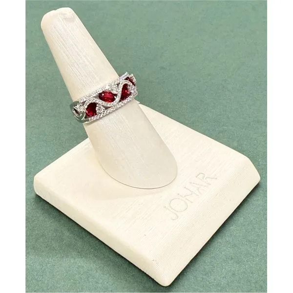 Genuine Ruby Ring Image 3 Diamonds by Johar Mission Viejo, CA
