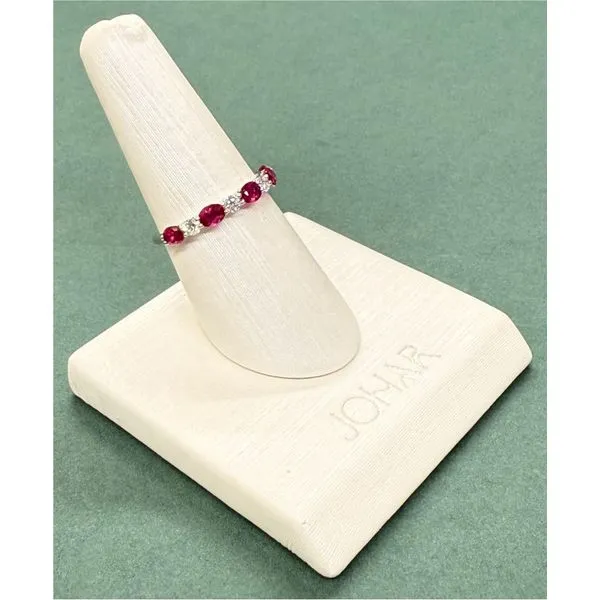 Genuine Ruby Ring Image 3 Diamonds by Johar Mission Viejo, CA