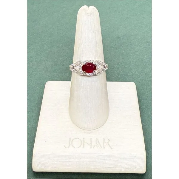 Genuine Ruby Ring Diamonds by Johar Mission Viejo, CA