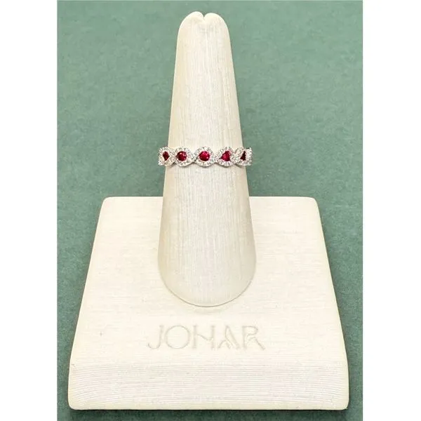 Genuine Ruby Ring Diamonds by Johar Mission Viejo, CA
