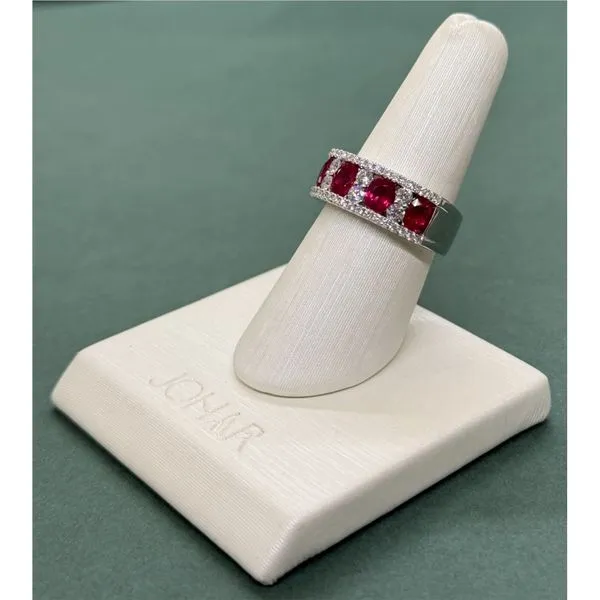 Genuine Ruby Ring Image 2 Diamonds by Johar Mission Viejo, CA