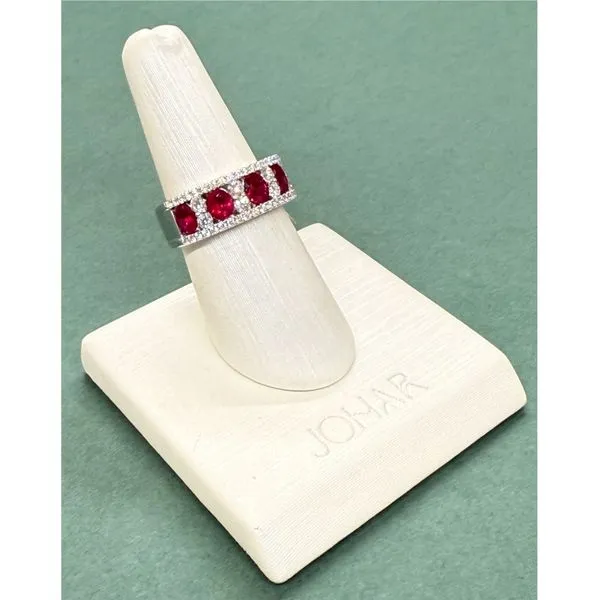 Genuine Ruby Ring Image 3 Diamonds by Johar Mission Viejo, CA