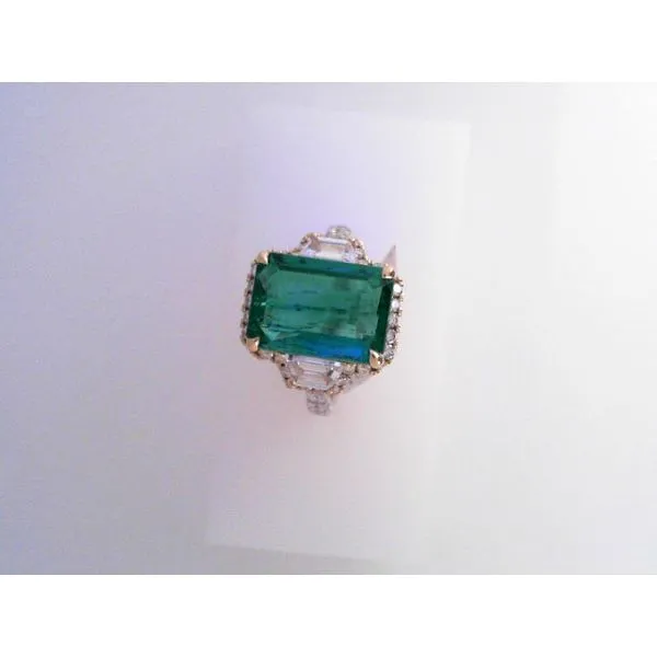 Genuine Emeralds (Zambian) Ring Diamonds by Johar Mission Viejo, CA