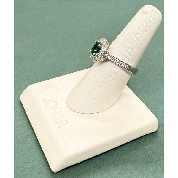 Genuine Emeralds (Zambian) Ring Image 2 Diamonds by Johar Mission Viejo, CA