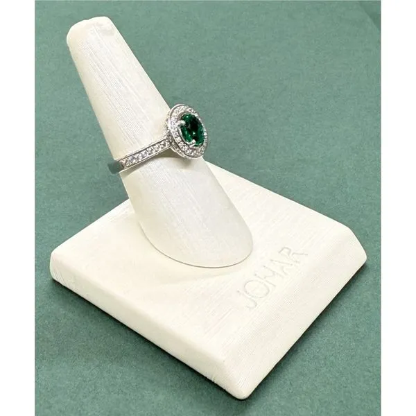Genuine Emeralds (Zambian) Ring Image 3 Diamonds by Johar Mission Viejo, CA