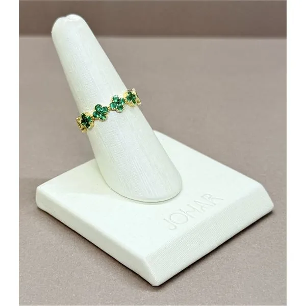 Genuine Emeralds (Zambian) Ring Image 2 Diamonds by Johar Mission Viejo, CA