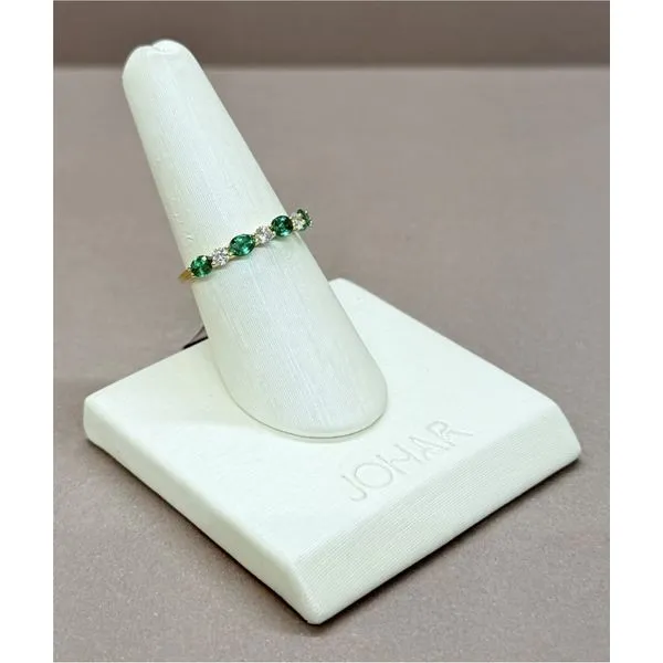 Genuine Emeralds (Zambian) Ring Image 2 Diamonds by Johar Mission Viejo, CA