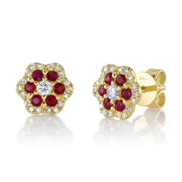 Colored Stone Earrings Diamonds by Johar Mission Viejo, CA